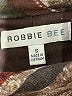 Robbie Bee Brown Casual Dress Size S - photo 7