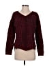 Romeo & Juliet Couture Tweed Red Pullover Sweater Size S - photo 1
