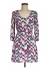 Red Camel Chevron-herringbone Pink Casual Dress Size M - photo 1