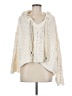 Assorted Brands 100% Polyester Ivory Poncho Size M - photo 1