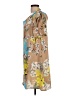 Nicole Miller 100% Polyester Print Tan Casual Dress Size 10 - photo 5