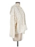 Assorted Brands 100% Polyester Ivory Poncho Size M - photo 4