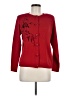 KAREN LESSLY Red Cardigan Size M - photo 1