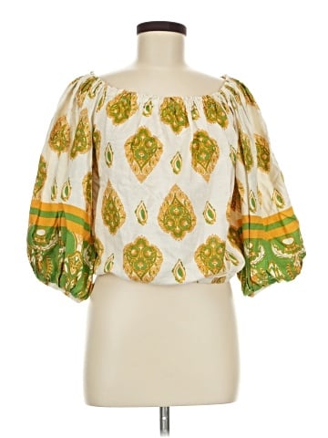 Haute Hippie 3/4 Sleeve Blouse (view 1)