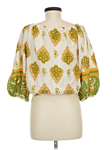 Haute Hippie 3/4 Sleeve Blouse (view 2)