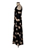 Express 100% Rayon Black Cocktail Dress Size 5 - 6 - photo 5