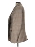 Zeagoo 100% Polyester Plaid Gray Brown Blazer Size L - photo 7