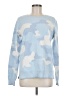 Skinnygirl Camo Blue Pullover Sweater Size M - photo 1
