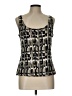 Alex Evenings Black Sleeveless Top Size L - photo 1