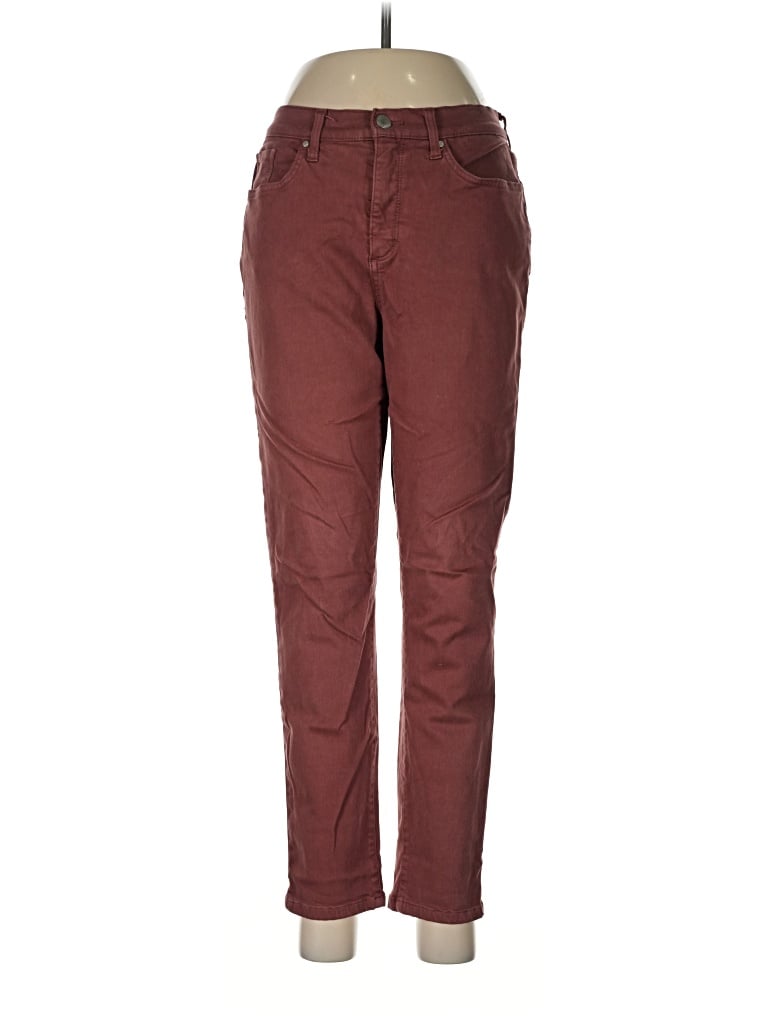 Pre-owned A.n.a. A New Approach Casual Pants In Burgundy
