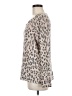 Tribal Animal Print Tan Pullover Sweater Size M - photo 5