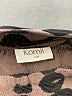Koret 100% Cotton Animal Print Black Turtleneck Sweater Size S - photo 7
