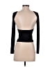 Unbranded Black Long Sleeve Top Size S - photo 2