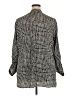 Calvin Klein 100% Polyester Houndstooth Gray 3/4 Sleeve Blouse Size 2X - photo 2