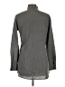 Theory 100% Cotton Gray Long Sleeve Button-Down Shirt Size L - photo 2