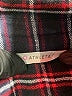 Athleta Plaid Black Long Sleeve Button-Down Shirt Size M - photo 7