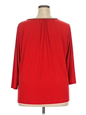 Liz Claiborne Career 3/4 Sleeve Top (view 2)