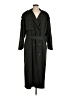 Anne Klein II 100% Polyester Green Trenchcoat Size 6 - photo 1