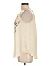 Maurices 100% Polyester Ivory Sleeveless Blouse Size L - photo 5