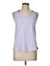 Nike 100% Polyester Purple Tank Top Size L - photo 1