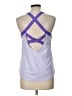 Nike 100% Polyester Purple Tank Top Size L - photo 2