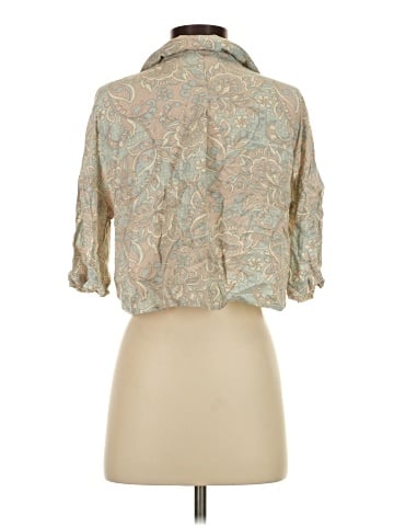 Illa Illa 3/4 Sleeve Button-Down Shirt (view 2)