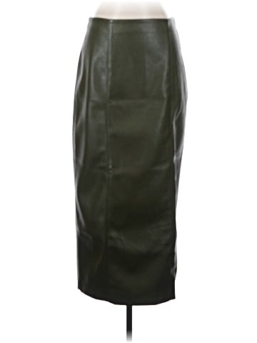 MNG Faux Leather Skirt (view 1)
