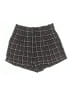 American Eagle Outfitters Plaid Brown Shorts Size 10 - photo 1