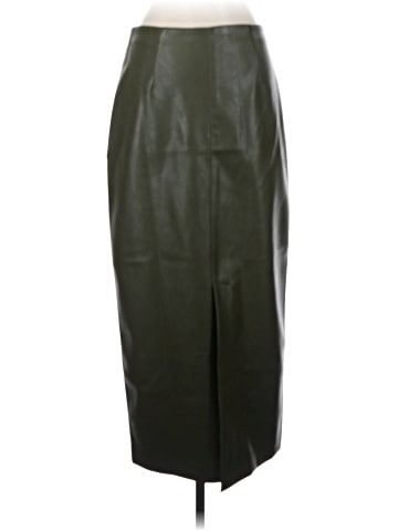 MNG Faux Leather Skirt (view 2)