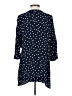 Zara TRF Polka Dots Blue 3/4 Sleeve Blouse Size S - photo 2