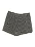 Topshop Checkered-gingham Black Skort Size 8 - photo 1