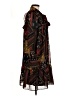 Julia Jordan 100% Polyester Paisley Black Casual Dress Size 8 - photo 4
