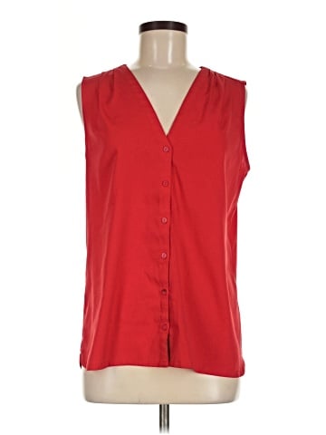 Tommy Hilfiger Sleeveless Button-Down Shirt (view 1)