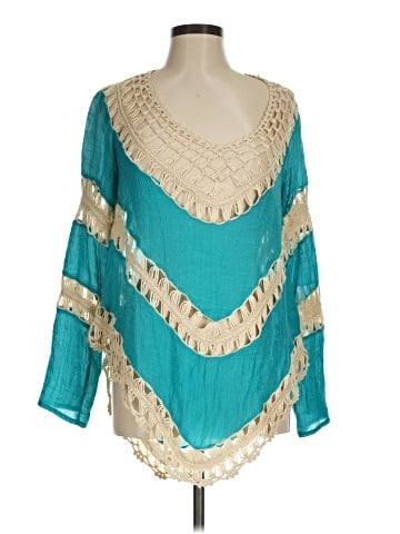 Umgee 3/4 Sleeve Blouse (view 1)