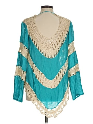 Umgee 3/4 Sleeve Blouse (view 2)