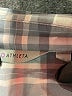 Athleta Plaid Gray Long Sleeve Button-Down Shirt Size S - photo 7