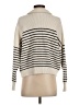 MNG Stripes Ivory Pullover Sweater Size S - photo 2