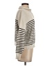 MNG Stripes Ivory Pullover Sweater Size S - photo 4