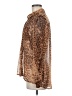 Chico's Animal Print Brown Long Sleeve Blouse Size M - photo 5