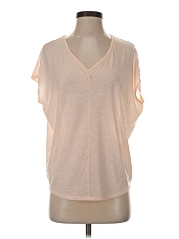 White House Black Market Short Sleeve Blouse (view 1)
