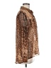 Chico's Animal Print Brown Long Sleeve Blouse Size M - photo 4