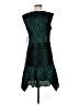 DKNY 100% Polyester Green Cocktail Dress Size 8 - photo 2
