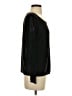 Hi-Line Black Long Sleeve Top Size S - photo 4