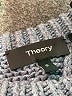 Theory Chevron-herringbone Gray Pullover Sweater Size S - photo 9