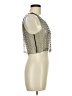Love J 100% Nylon Silver Sleeveless Top Size M - photo 4