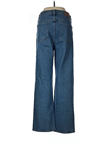 Madewell The Tall Perfect Vintage Wide-Leg Crop Jean in Montclare Wash (view 2)