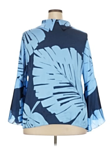 Dennis by Dennis Basso 3/4 Sleeve Blouse (view 2)
