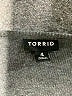 Torrid Gray Short Sleeve Henley Size 4X Plus (4) - photo 7