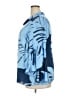 Dennis by Dennis Basso 100% Polyester Blue 3/4 Sleeve Blouse Size 18W - photo 5