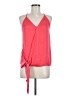 Naked Zebra 100% Polyester Pink Sleeveless Blouse Size M - photo 1